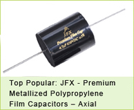 JFX - Premium Metallized Polypropylene Film Capacitors – Axial