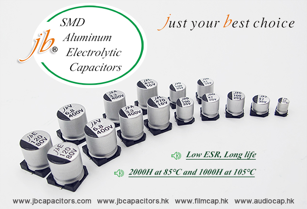 jb A Wide Variety of SMD Aluminum Capacitors Options are Available to You