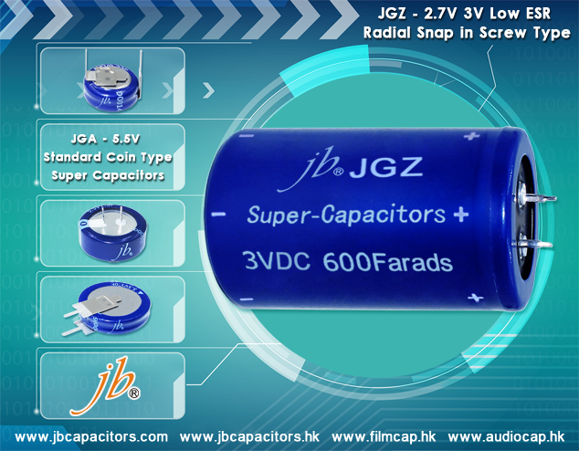 jb Produce Super Capacitors with High Quality and Competitive Price