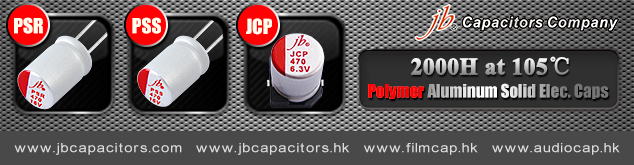 jb Polymer Aluminum Solid Capacitors with Competitive Price and Short Lead Time 