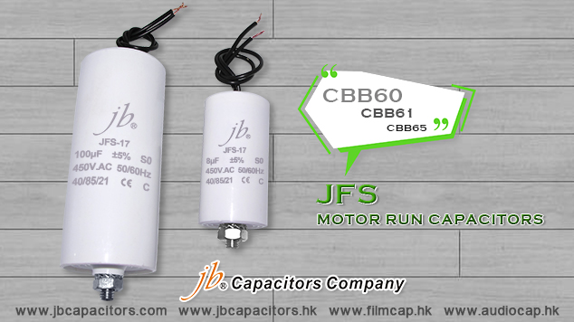 jb CBB-60, CBB61, CBB65 MOTOR RUN CAPACITORS