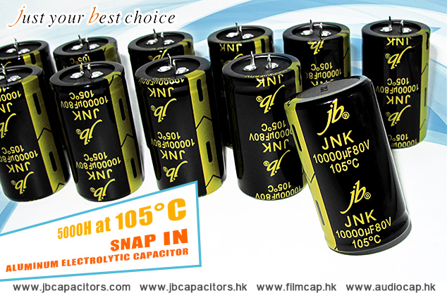 jbCapacitors Company Good offer for Snap in Aluminum electrolytic capacitors