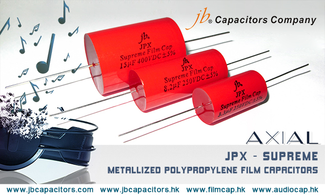 jbCapacitors High-end Audio Capacitors JPX Can Excellent Replace to European Brands but with Cheaper Price!